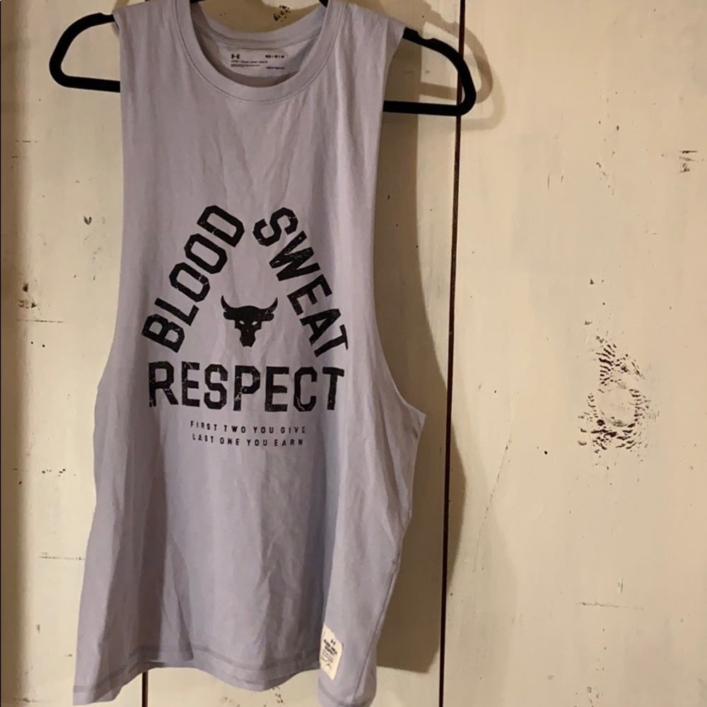 Blood sweat respect tank